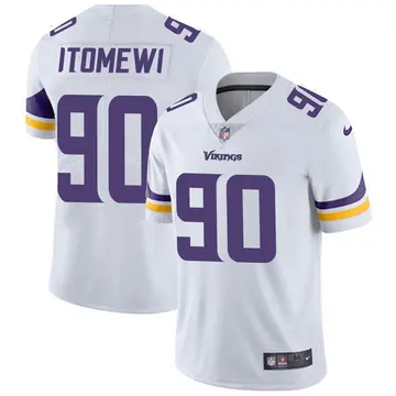 Nike Esezi Otomewo Men's Limited Minnesota Vikings White Vapor Untouchable Jersey