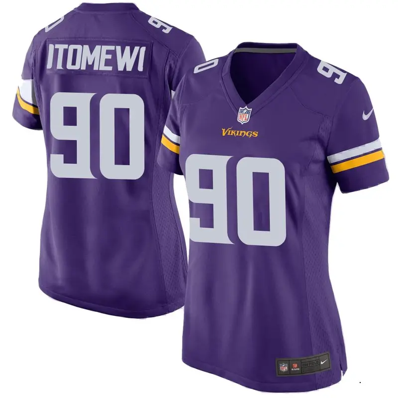 Nike Esezi Otomewo Women's Game Minnesota Vikings Purple Team Color Jersey