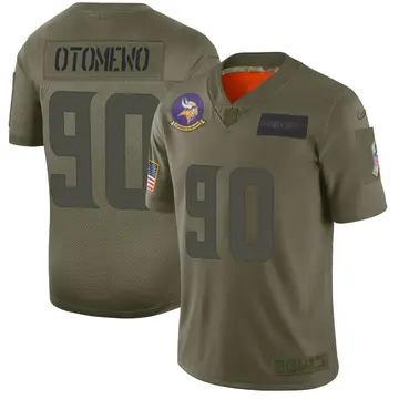 Nike Esezi Otomewo Youth Limited Minnesota Vikings Camo 2019 Salute to Service Jersey