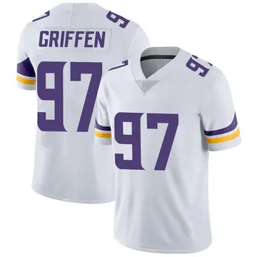 Nike Everson Griffen Men's Limited Minnesota Vikings White Vapor Untouchable Jersey