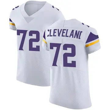 Nike Ezra Cleveland Men's Elite Minnesota Vikings White Vapor Untouchable Jersey