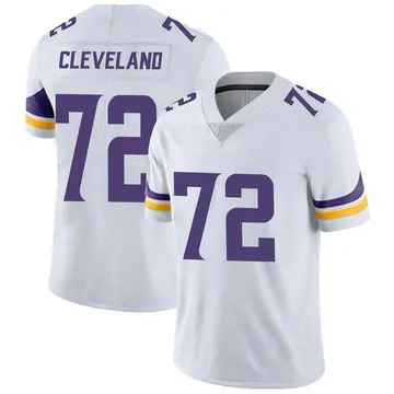 Nike Ezra Cleveland Men's Limited Minnesota Vikings White Vapor Untouchable Jersey