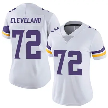 Nike Ezra Cleveland Women's Limited Minnesota Vikings White Vapor Untouchable Jersey