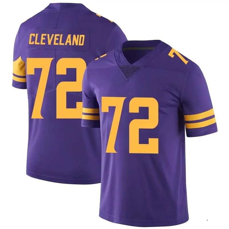 Nike Ezra Cleveland Youth Limited Minnesota Vikings Purple Color Rush Jersey