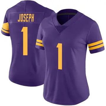 Nike Greg Joseph Women's Limited Minnesota Vikings Purple Color Rush Jersey