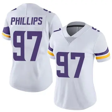 Nike Harrison Phillips Women's Limited Minnesota Vikings White Vapor Untouchable Jersey