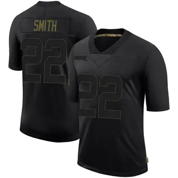 Nike Harrison Smith Youth Limited Minnesota Vikings Black 2020 Salute To Service Jersey