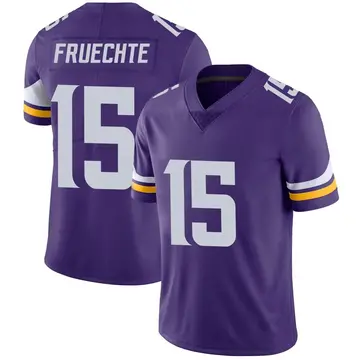 Nike Isaac Fruechte Men's Limited Minnesota Vikings Purple Team Color Vapor Untouchable Jersey