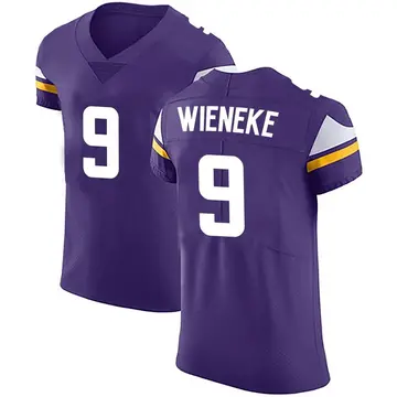Nike Jake Wieneke Men's Elite Minnesota Vikings Purple Team Color Vapor Untouchable Jersey
