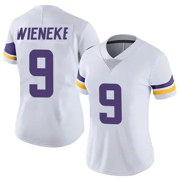 Nike Jake Wieneke Women's Limited Minnesota Vikings White Vapor Untouchable Jersey