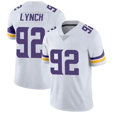 Nike James Lynch Men's Limited Minnesota Vikings White Vapor Untouchable Jersey