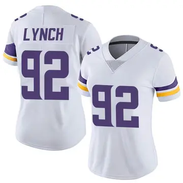 Nike James Lynch Women's Limited Minnesota Vikings White Vapor Untouchable Jersey