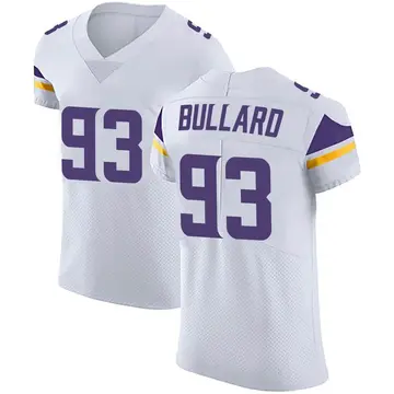 Nike Jonathan Bullard Men's Elite Minnesota Vikings White Vapor Untouchable Jersey