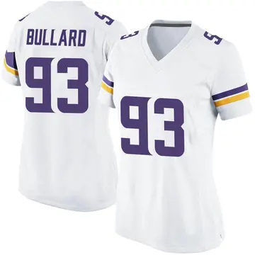 Nike Jonathan Bullard Women's Game Minnesota Vikings White Jersey