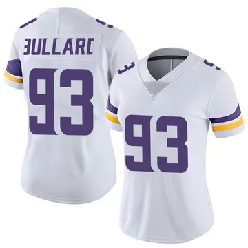 Nike Jonathan Bullard Women's Limited Minnesota Vikings White Vapor Untouchable Jersey