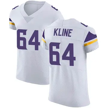 Nike Josh Kline Men's Elite Minnesota Vikings White Vapor Untouchable Jersey