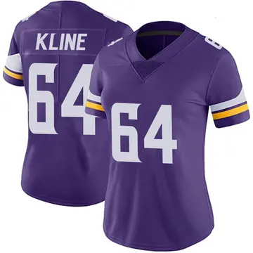 Nike Josh Kline Women's Limited Minnesota Vikings Purple Team Color Vapor Untouchable Jersey