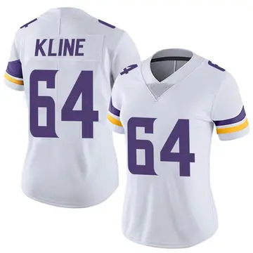 Nike Josh Kline Women's Limited Minnesota Vikings White Vapor Untouchable Jersey