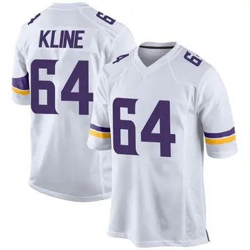 Nike Josh Kline Youth Game Minnesota Vikings White Jersey