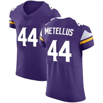 Nike Josh Metellus Men's Elite Minnesota Vikings Purple Team Color Vapor Untouchable Jersey