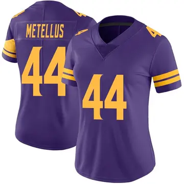 Nike Josh Metellus Women's Limited Minnesota Vikings Purple Color Rush Jersey