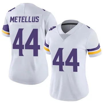 Nike Josh Metellus Women's Limited Minnesota Vikings White Vapor Untouchable Jersey