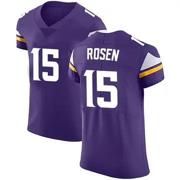 Nike Josh Rosen Men's Elite Minnesota Vikings Purple Team Color Vapor Untouchable Jersey