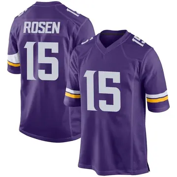 Nike Josh Rosen Men's Game Minnesota Vikings Purple Team Color Jersey