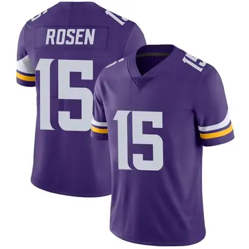 Nike Josh Rosen Men's Limited Minnesota Vikings Purple Team Color Vapor Untouchable Jersey