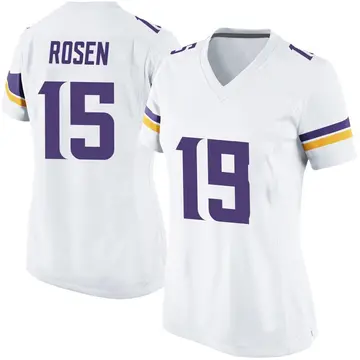 Nike Josh Rosen Women's Game Minnesota Vikings White Jersey