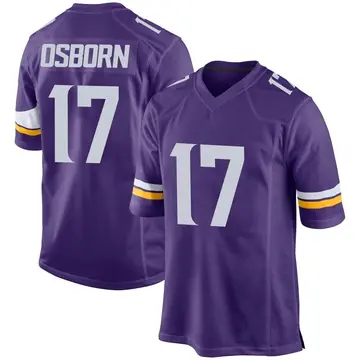 Nike K.J. Osborn Men's Game Minnesota Vikings Purple Team Color Jersey