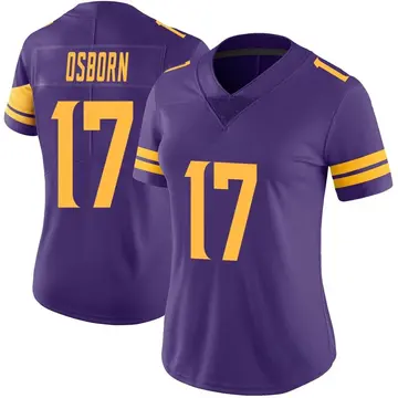 Nike K.J. Osborn Women's Limited Minnesota Vikings Purple Color Rush Jersey