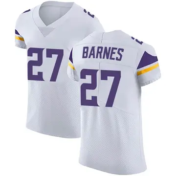 Nike Kalon Barnes Men's Elite Minnesota Vikings White Vapor Untouchable Jersey
