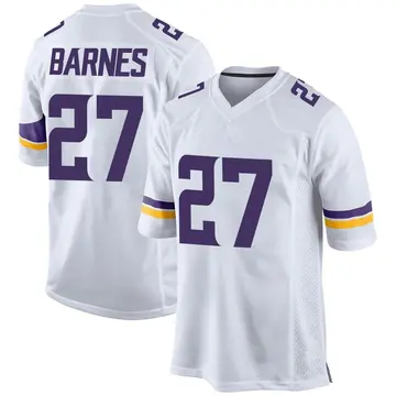 Nike Kalon Barnes Men's Game Minnesota Vikings White Jersey