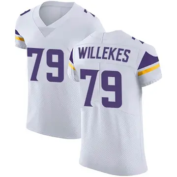 Nike Kenny Willekes Men's Elite Minnesota Vikings White Vapor Untouchable Jersey