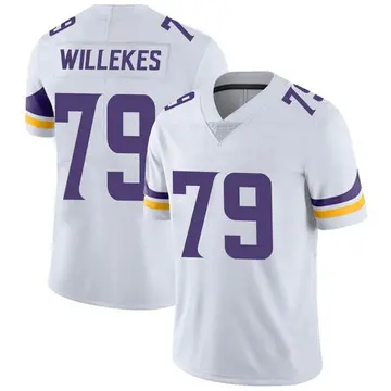Nike Kenny Willekes Men's Limited Minnesota Vikings White Vapor Untouchable Jersey