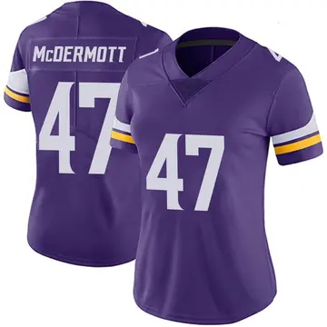 Nike Kevin McDermott Women's Limited Minnesota Vikings Purple Team Color Vapor Untouchable Jersey