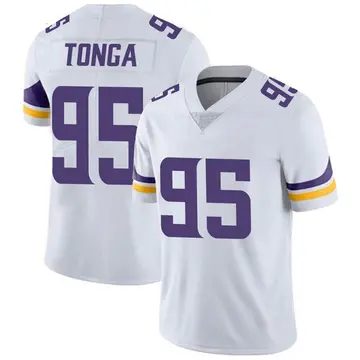 Nike Khyiris Tonga Youth Limited Minnesota Vikings White Vapor Untouchable Jersey