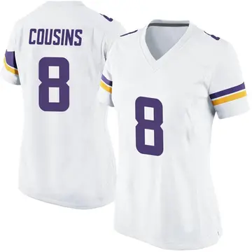 Nike Kirk Cousins Women's Game Minnesota Vikings White Jersey