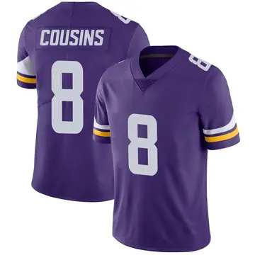 Nike Kirk Cousins Youth Limited Minnesota Vikings Purple Team Color Vapor Untouchable Jersey