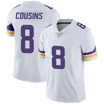 Nike Kirk Cousins Youth Limited Minnesota Vikings White Vapor Untouchable Jersey