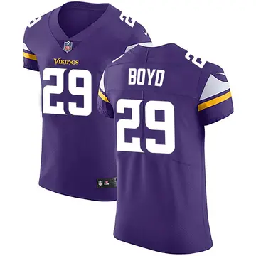 Nike Kris Boyd Men's Elite Minnesota Vikings Purple Team Color Vapor Untouchable Jersey