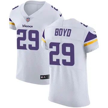 Nike Kris Boyd Men's Elite Minnesota Vikings White Vapor Untouchable Jersey
