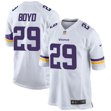 Nike Kris Boyd Youth Game Minnesota Vikings White Jersey