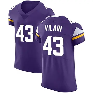 Nike Luiji Vilain Men's Elite Minnesota Vikings Purple Team Color Vapor Untouchable Jersey