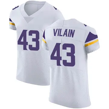 Nike Luiji Vilain Men's Elite Minnesota Vikings White Vapor Untouchable Jersey
