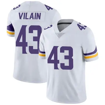Nike Luiji Vilain Men's Limited Minnesota Vikings White Vapor Untouchable Jersey
