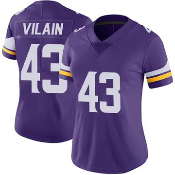 Nike Luiji Vilain Women's Limited Minnesota Vikings Purple Team Color Vapor Untouchable Jersey