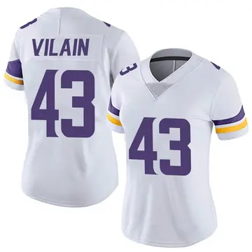 Nike Luiji Vilain Women's Limited Minnesota Vikings White Vapor Untouchable Jersey