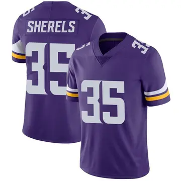 Nike Marcus Sherels Men's Limited Minnesota Vikings Purple Team Color Vapor Untouchable Jersey